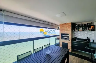 Apartamento com 3 dormitórios à venda, 186 m² por r$ 2.400.000,00 - pitangueiras - guarujá/sp