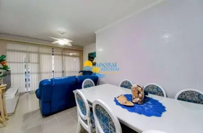 Apartamento com 3 dormitórios à venda, 103 m² por r$ 720.000,00 - pitangueiras - guarujá/sp
