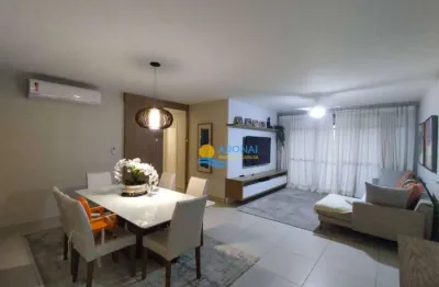 Apartamento com 3 dormitórios à venda, 137 m² por r$ 900.000,00 - pitangueiras - guarujá/sp