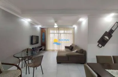 Apartamento com 3 dormitórios à venda, 115 m² por r$ 750.000,00 - pitangueiras - guarujá/sp