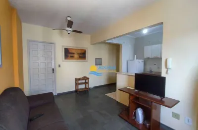 Apartamento com 1 dormitório à venda, 45 m² por r$ 309.000,00 - jardim astúrias - guarujá/sp
