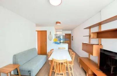 Apartamento com 2 dormitórios à venda, 58 m² por r$ 400.000,00 - pitangueiras - guarujá/sp
