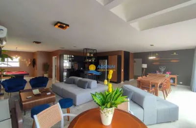 Cobertura com 4 dormitórios à venda, 440 m² por r$ 2.800.000,00 - pitangueiras - guarujá/sp