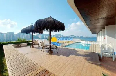Cobertura com 3 dormitórios à venda, 300 m² por r$ 2.200.000,00 - jardim astúrias - guarujá/sp