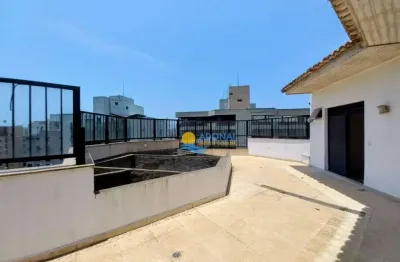 Cobertura com 3 dormitórios à venda, 170 m² por r$ 850.000,00 - pitangueiras - guarujá/sp