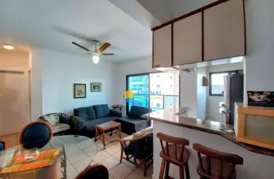 Apartamento com 2 dormitórios à venda, 65 m² por r$ 520.000,00 - pitangueiras - guarujá/sp