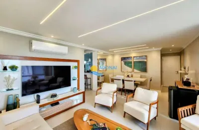 Apartamento com 3 dormitórios à venda, 145 m² por r$ 1.065.000,00 - pitangueiras - guarujá/sp