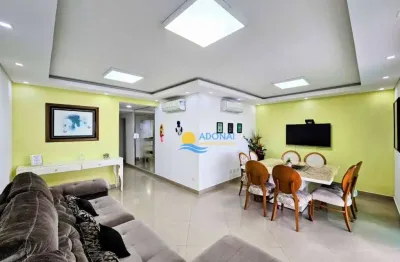 Apartamento com 3 dormitórios à venda, 200 m² por r$ 1.450.000,00 - pitangueiras - guarujá/sp