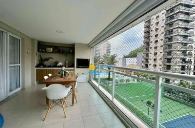 Apartamento com 3 dormitórios à venda, 134 m² por r$ 1.500.000,00 - jardim astúrias - guarujá/sp