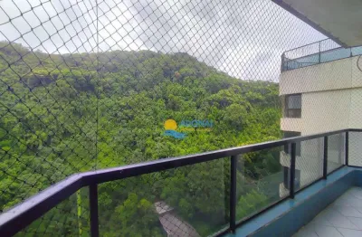 Apartamento com 3 dormitórios à venda, 100 m² por r$ 470.000,00 - pitangueiras - guarujá/sp