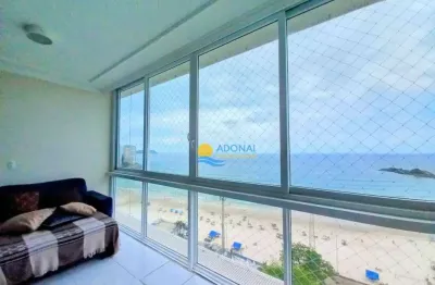 Apartamento com 3 dormitórios à venda, 175 m² por r$ 1.275.000,00 - pitangueiras - guarujá/sp