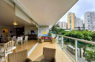 Apartamento com 5 dormitórios à venda, 315 m² por r$ 1.200.000,00 - pitangueiras - guarujá/sp