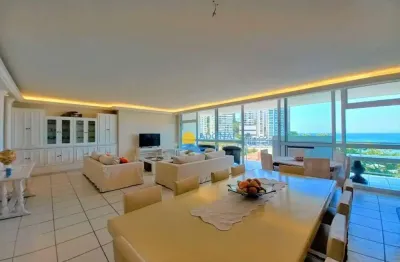 Apartamento com 4 dormitórios à venda, 315 m² por r$ 2.400.000,00 - pitangueiras - guarujá/sp
