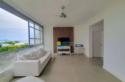 Apartamento com 3 dormitórios à venda, 140 m² por r$ 850.000,00 - pitangueiras - guarujá/sp