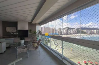 Apartamento com 4 dormitórios à venda, 175 m² por r$ 2.500.000,00 - jardim astúrias - guarujá/sp