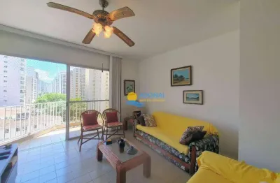 Apartamento com 3 dormitórios à venda, 125 m² por r$ 700.000,00 - pitangueiras - guarujá/sp
