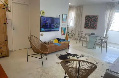 Apartamento com 2 dormitórios à venda, 60 m² por r$ 480.000,00 - pitangueiras - guarujá/sp