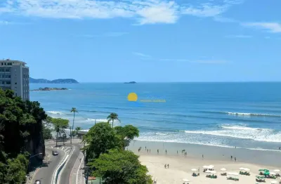 Apartamento com 3 dormitórios à venda, 140 m² por r$ 1.500.000,00 - jardim astúrias - guarujá/sp