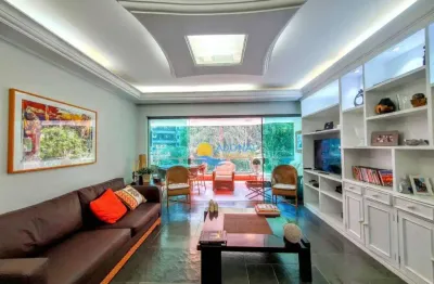 Apartamento com 3 dormitórios à venda, 190 m² por r$ 1.200.000,00 - pitangueiras - guarujá/sp