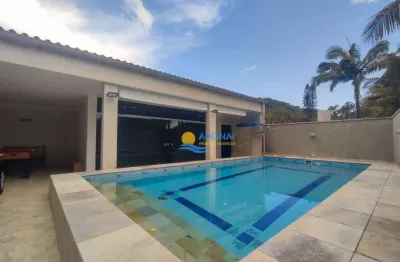 Casa com 4 dormitórios à venda, 180 m² por r$ 800.000,00 - balneário praia do pernambuco - guarujá/sp