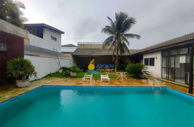 Casa com 3 dormitórios à venda, 350 m² por r$ 1.500.000,00 - balneário praia do pernambuco - guarujá/sp