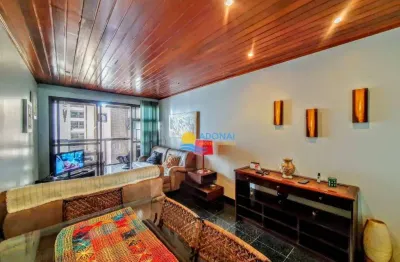Apartamento com 2 dormitórios à venda, 90 m² por r$ 640.000,00 - pitangueiras - guarujá/sp