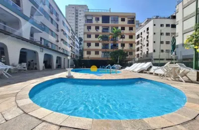Apartamento com 3 dormitórios à venda, 100 m² por r$ 460.000,00 - jardim astúrias - guarujá/sp