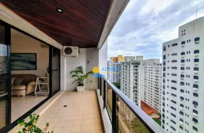 Apartamento com 3 dormitórios à venda, 110 m² por r$ 750.000,00 - pitangueiras - guarujá/sp