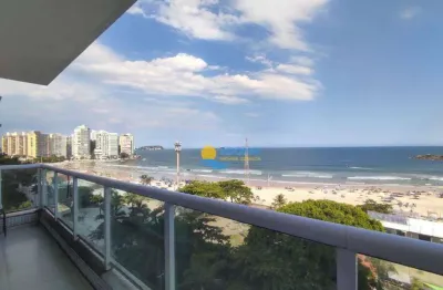 Apartamento com 3 dormitórios à venda, 155 m² por r$ 1.500.000,00 - pitangueiras - guarujá/sp