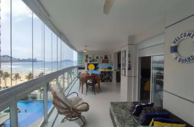 Apartamento com 2 dormitórios à venda, 99 m² por r$ 1.500.000,00 - jardim astúrias - guarujá/sp