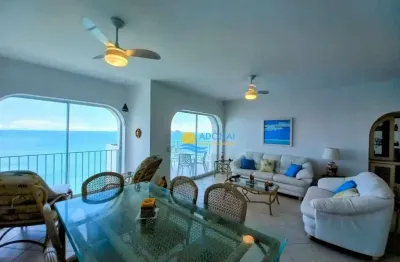 Apartamento com 3 dormitórios à venda, 145 m² por r$ 1.000.000,00 - pitangueiras - guarujá/sp