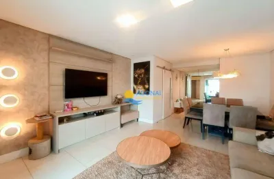 Apartamento com 3 dormitórios à venda, 100 m² por r$ 530.000,00 - jardim astúrias - guarujá/sp