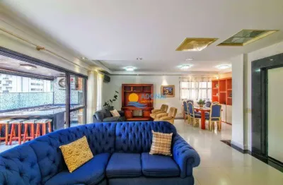 Apartamento com 4 dormitórios à venda, 190 m² por r$ 1.500.000,00 - pitangueiras - guarujá/sp