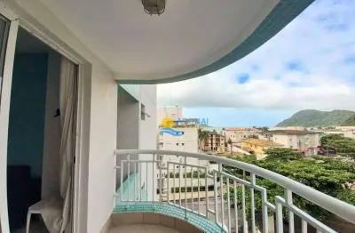 Apartamento com 2 dormitórios à venda, 78 m² por r$ 650.000,00 - jardim astúrias - guarujá/sp