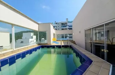 Cobertura com 3 dormitórios à venda, 166 m² por r$ 1.100.000,00 - pitangueiras - guarujá/sp
