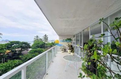 Apartamento com 5 dormitórios à venda, 315 m² por r$ 2.200.000 - pitangueiras - guarujá/sp
