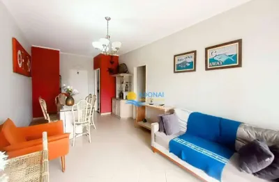 Apartamento com 2 dormitórios à venda, 100 m² por r$ 370.000,00 - jardim astúrias - guarujá/sp