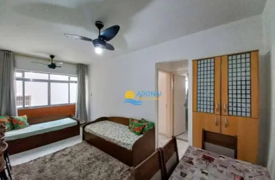 Apartamento com 1 dormitório à venda, 60 m² por r$ 330.000,00 - pitangueiras - guarujá/sp