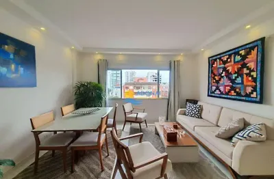 Apartamento com 1 dormitório à venda, 60 m² por r$ 380.000,00 - jardim astúrias - guarujá/sp