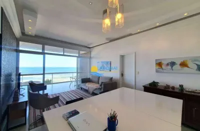 Apartamento com 3 dormitórios à venda, 130 m² por r$ 1.500.000,00 - pitangueiras - guarujá/sp