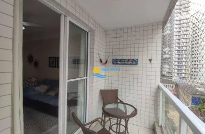 Apartamento com 3 dormitórios à venda, 90 m² por r$ 850.000,00 - jardim astúrias - guarujá/sp