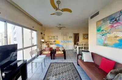 Apartamento com 3 dormitórios à venda, 110 m² por r$ 670.000,00 - pitangueiras - guarujá/sp