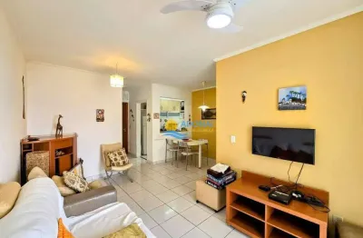Apartamento com 2 dormitórios à venda, 78 m² por r$ 650.000,00 - tombo - guarujá/sp