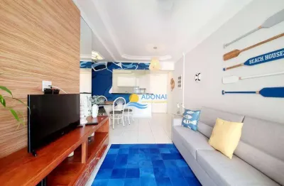 Apartamento com 3 dormitórios à venda, 90 m² por r$ 750.000,00 - pitangueiras - guarujá/sp