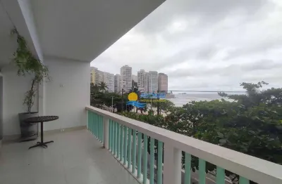Apartamento com 3 dormitórios à venda, 240 m² por r$ 1.600.000,00 - pitangueiras - guarujá/sp