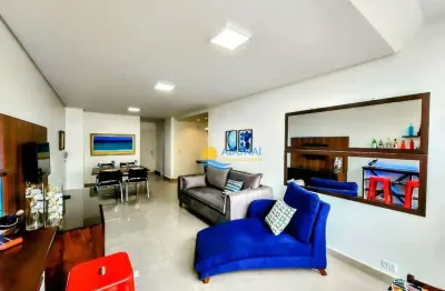 Apartamento com 3 dormitórios à venda, 100 m² por r$ 750.000,00 - pitangueiras - guarujá/sp