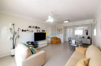 Apartamento com 3 dormitórios à venda, 126 m² por r$ 700.000,00 - pitangueiras - guarujá/sp