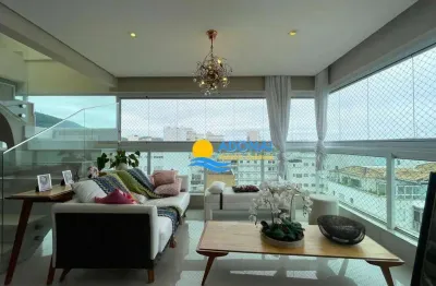 Cobertura com 3 dormitórios à venda, 268 m² por r$ 2.800.000,00 - pitangueiras - guarujá/sp