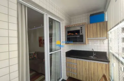 Apartamento com 3 dormitórios à venda, 90 m² por r$ 900.000,00 - jardim astúrias - guarujá/sp
