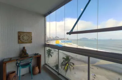 Apartamento com 3 dormitórios à venda, 186 m² por r$ 1.250.000,00 - jardim astúrias - guarujá/sp